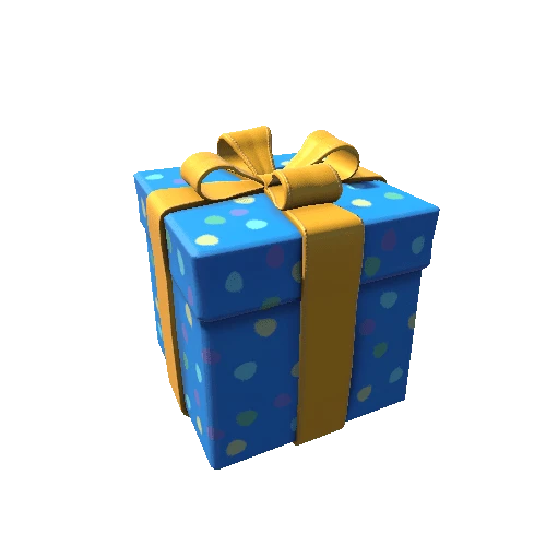gift box 4 Blue
